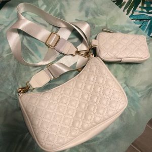 White crossbody bag